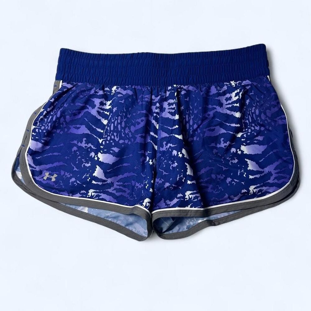 Under Armour HeatGear Running Multi Color Shorts Size M